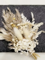 Mini bouquet de fleurs séchées sur le thème de l'automne, orange brûlé, pour la remise des diplômes, Noël, Pâques, Halloween, Nouvel An, la fête des chinois, la Saint-Valentin