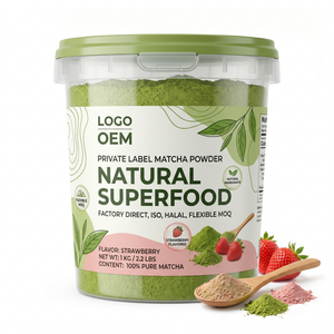 Lait de boulangerie aromatisé à la fraise, biologique, végétalien, certifié Halal ISO, pour adultes, marque privée, MOQ flexible, superaliment naturel, usine - Product Image 1