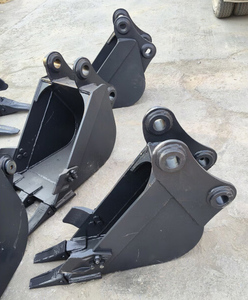 Produits les plus vendus : Godet de creusement étroit de 20 cm, 30 cm, 40 cm de largeur pour mini-excavatrices SY55, SY60, SY75, pour creusement profond avec dents - Product Image 4