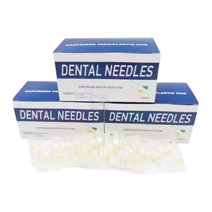 Nouveauté Aiguilles dentaires avec cartouche et moyeu en plastique 27G 30G Aiguille d'irrigation dentaire jetable pour l'anesthésie - Product Image 2