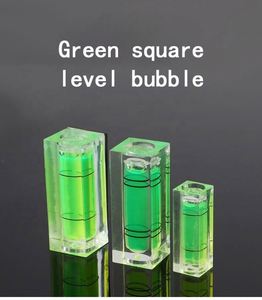 Mini vuông Mức độ tinh thần thiết lập ngang treo độ chính xác cao bong bóng màu xanh lá cây Vòng bullseye phạm vi mức độ bong bóng đo Kit - Product Image 2