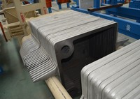 Presse à filtre manuelle DAZHANG en fonte avec revêtement en caoutchouc, faible humidité des gâteaux filtrés, pour l'exploitation minière, flux fermé, pression 1,6 MPa, surface filtrante 1 m²