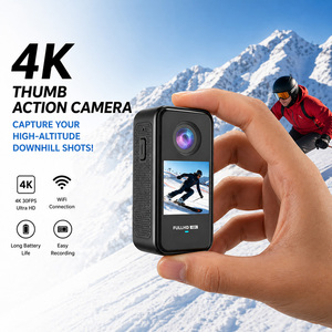 Videocamera Portatile Mini con Supporto Touch Screen, 4K 30FPS, WiFi, Registratore Digitale, Body <span class=keywords><strong>Cam</strong></span>, Piccola Videocamera Sportiva, Action <span class=keywords><strong>Cam</strong></span> Tascabile - Product Image 1