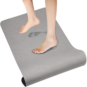 Soft Diatomite Earth Fast Drying <strong>Bath</strong> Shower <strong>Mats</strong> <strong>Large</strong> and Thin Non-Slip Water Absorbent Diatomaceous Mud Bathroom <strong>Mat</strong> - Product Image 1