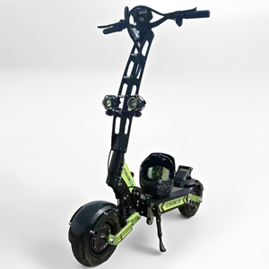 Trottinette électrique tout-terrain 11 pouces 60V 6000W à double moteur pour adulte, batterie 30Ah 40Ah, autonomie 60-120km, écran NFC, livraison directe - Product Image 5