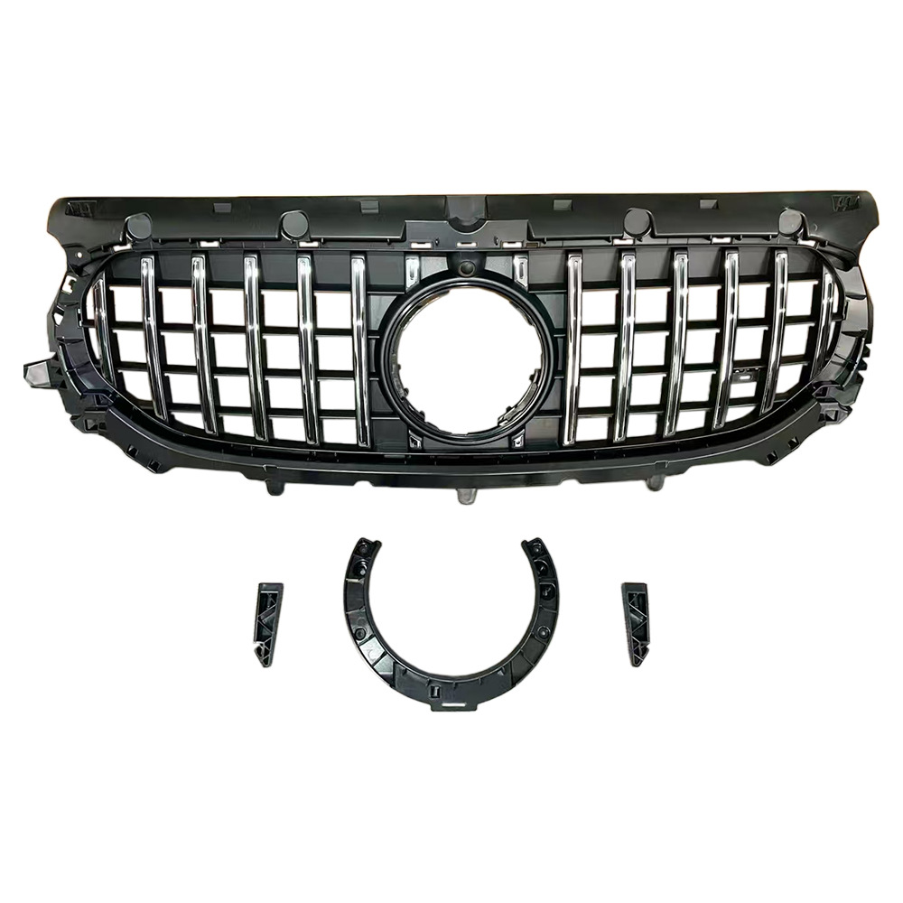 Parrilla plateada Dynamic GT