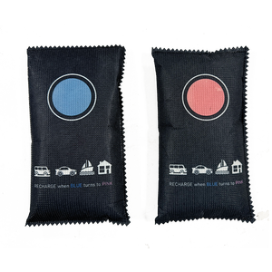 Sac <span class=keywords><strong>d</strong></span>éshumidificateur réutilisable <span class=keywords><strong>pour</strong></span> voiture, gel de silice <span class=keywords><strong>d</strong></span>éshydratant, absorbeur <span class=keywords><strong>d</strong></span>'humidité avec indicateur et base antidérapante, couleur changeante, écologique - Product Image 3