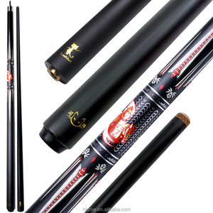 Queue de billard CueMall en fibre de carbone de 19 oz, pointe de 12,5 mm, conception à faible déviation, frappe précise, sensation excellente - Product Image 1