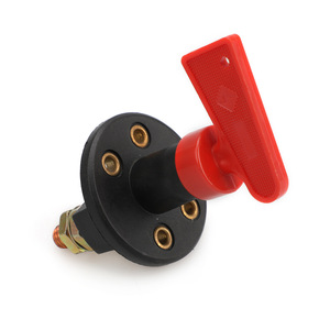 Interruptor de Desconexión de Batería de 12V 24V de 2 Terminales con Llave Extraíble para Aislamiento de Energía en Uso Automotriz - Product Image 4