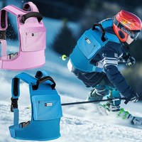 Ceinture d'entraînement de ski pour débutants, corde d'assistance, sangle de traction anti-chute pour patinage sur glace, contrôle de la vitesse, en nylon