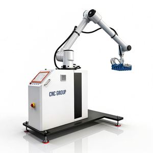 Palettiseur robotisé - Équipement de ligne d'emballage automatique pour applications papier, plastique, métal, verre, production efficace de 15 pièces/minute - Product Image 5