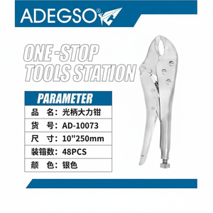 Pinze di bloccaggio regolabili da 10 pollici alla rinfusa 48 pezzi in acciaio al carbonio CRV per fai da te per il bloccaggio e il taglio alla stazione utensile One-Stop - Product Image 1