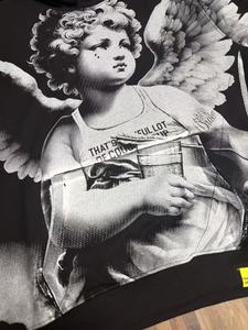 Vente chaude Top Qualité 100% Coton C'EST UN BEAUCOUP DE COUPH SIROP High Street Alphabet Trendy Brand Loose Casual Hoodie - Product Image 4