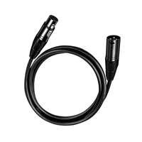 20ft Audio Xlr à Xlr câble haute qualité DJ micro serpent câble de Microphone fil de haute qualité à faible bruit mâle à femelle câble de Microphone