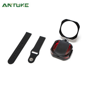 Rétroviseur intelligent pour vélo avec rotation à 360 degrés, design détachable, montage universel sur guidon, miroir convexe en plastique - Product Image 2