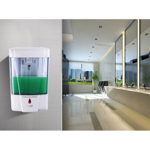 Dispensador automático de jabón Chengming, montado en la pared, con sensor, recargable, funciona con pilas, para baño de hotel - Product Image 2