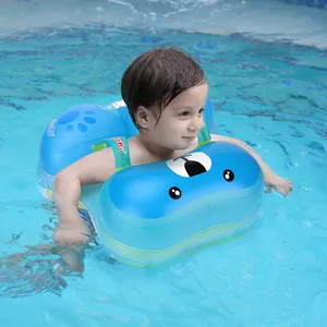 Children Swim Ring Swimbobo Hot Sale 0-3 Years Old Baby Underarm Floating Ring Anti-roll And Anti-choke Water Children Blue Swimming Ring