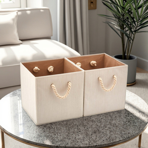 Nhà Máy Bán Buôn Thân Thiện Với Môi Công Suất Lớn Có Thể Gập Lại Quần Áo Lưu Trữ Thùng Thực Tế Lưu Trữ Hộp Cho Tổ Chức của Bạn - Product Image 1