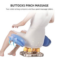 Sillón de Masaje Shiatsu de Lujo con IA, Mecanismo de Jade, Gravedad Cero, Airbag de Cuerpo Completo, Amasamiento Profundo de Espalda, Rodillo para Pies, Calefacción y Reclinación
