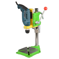 Support de perceuse rotatif avec base en fonte et système de levage à volant pour perceuse d'établi Beking BG-6137