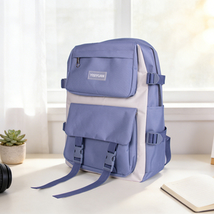Korean Style Large Capacity Double Shoulder <strong>Backpack</strong> <strong>for</strong> <strong>Women</strong> College Students New Five-Piece Set Including School Bag Students - Product Image 5
