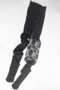Collant Donna Sexy a Tinta Unita in <span class=keywords><strong>Denari</strong></span> Grandi, con Motivo Jacquard Personalizzato, Comodi, Sottili Estivi, Monopezzo - Product Image 3