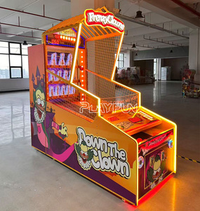 Macchina da <span class=keywords><strong>Gioco</strong></span> a Moneta Frenzy Clown Ball: Lancio della Palla del Clown, <span class=keywords><strong>Gioco</strong></span> Arcade della Lotteria per Parchi Divertimento - Product Image 4