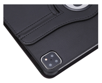 Housse de tablette SUNNY en cuir PU, rotative à 360°, réglable, style livre, antichoc, ajustement parfait à 100 % pour iPhone
