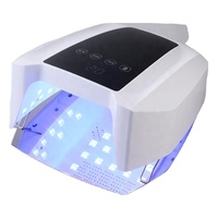 Utilisation domestique professionnelle 72W Gel durcissement Salon Machine Service personnalisé Rechargeable sans fil UV LED Gel lampe à ongles en plastique