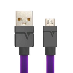 Cantell 2.4A Câble de <span class=keywords><strong>chargeur</strong></span> rapide Câble plat Usb Android Câble de charge Micro Usb V8 - Product Image 3