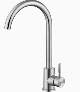 ก๊อกน้ำห้องครัวทันสมัยพร้อมหัวฉีดแบบดึงออกได้ สแตนเลสสตีล - Product Image 1