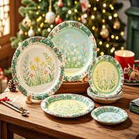 Assiette en papier jetable populaire de 9 pouces