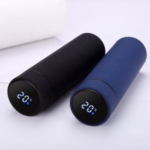 Jian Yang 360/ 500 <span class=keywords><strong>ML</strong></span> Frascos de vacío LED Pantalla de temperatura inteligente Botellas de <span class=keywords><strong>agua</strong></span> inteligentes de acero inoxidable - Product Image 6