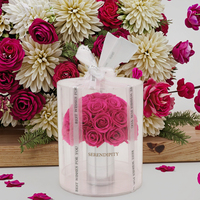Langdurige Roos Betoverde Eeuwige Bloem Geconserveerde Decoratieve Geschenkdoos Voor Bruiloften En Valentijnsdag