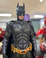 Statue en résine personnalisée à l'échelle 1/3 du Dark Knight des bandes dessinées américaines pour collectionneurs, décoration intérieure, style dessin animé peint à la main, hyper-réaliste