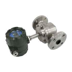 Medidor de flujo de aceite combustible de alta viscosidad 0.2% Medidor de flujo de engranaje ovalado eléctrico - Product Image 4