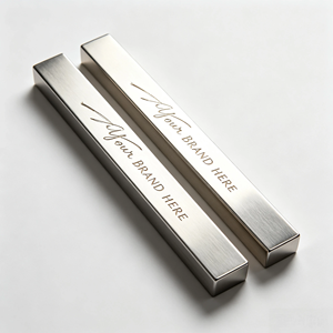 Wholesale Classic Engraved Metal <b>Paperweight</b> Kit Wire EDM Brass Stainless Steel Bar Global Stationery Store Inventory Supply - Product Image 2