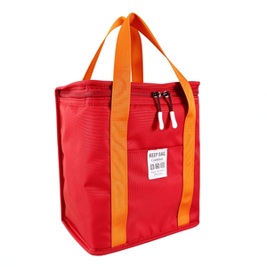 Sac isotherme personnalisé en polyester 600D souple, écologique, imperméable, avec double poignée, pour boîte à lunch, sans danger pour les aliments, motif lettre - Product Image 5