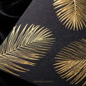 Cartes de remerciement personnalisées en gros avec texte gaufré en feuille <span class=keywords><strong>d</strong></span>'<span class=keywords><strong>or</strong></span> pour mariage, baby shower, entreprise, avec enveloppes - Product Image 2