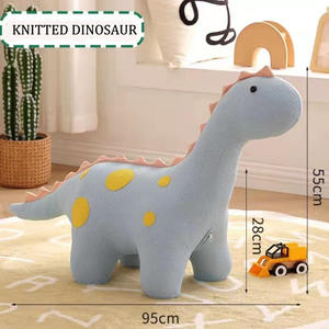 Tabouret en <span class=keywords><strong>bois</strong></span> en forme de dinosaure pour enfants, jouet mignon - Product Image 4