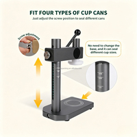 Machine manuelle de capsulage et de scellage de boissons avec capsulage rapide