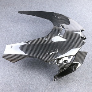 Carénage avant 100 % fibre de carbone sèche 3K pour Kawasaki ZX-10R 2021-2025 – Carénage supérieur de phare de moto - Product Image 4
