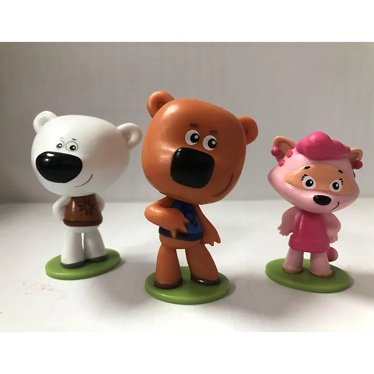 Oso de peluche de dibujos animados para niños, juguete de Animal, patrón personalizado, Logo, regalos, 2021