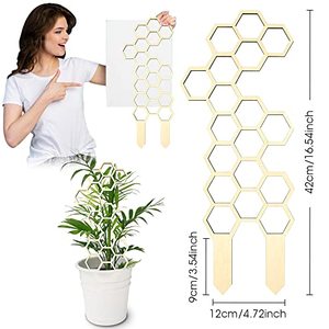 <span class=keywords><strong>Support</strong></span> de plante grimpante en <span class=keywords><strong>bois</strong></span> moderne de 30 cm, cadre créatif pour plantes grimpantes, <span class=keywords><strong>support</strong></span> de fleurs, <span class=keywords><strong>support</strong></span> de pot de jardin, poteaux de <span class=keywords><strong>support</strong></span> fixes - Product Image 2