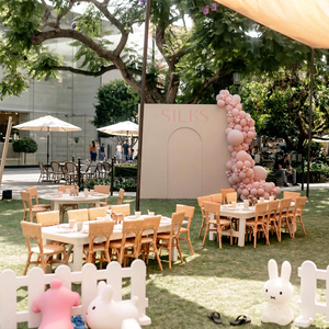 Sillas de ratán tejidas para niños de la marca Nhat Minh, para alquiler y venta al por mayor, para fiestas de cumpleaños, eventos, diseño escandinavo, dormitorio - Product Image 1