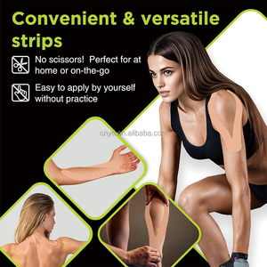 Cinta de Kinesiología en Forma de 'Y' de 5cm*25cm*20 Tiras, Precortada, Cinta Muscular Deportiva, Cinta Muscular Personalizada para Fisioterapia - Product Image 6