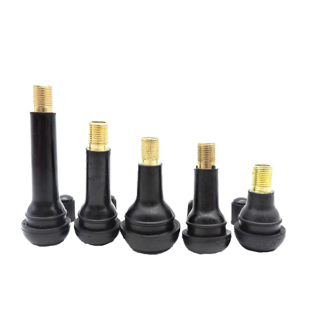 Heavy duty tr413 tr414 epdm snap-in tire valve stems for car