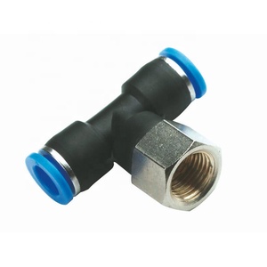Connecteur rapide NPT <span class=keywords><strong>hread</strong></span> push pour connecter les raccords de tuyauterie en PVC raccord pneumatique - Product Image 4