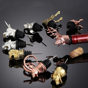 Sản Xuất Bán Buôn Tùy Chỉnh Đĩa Rượu Vang <span class=keywords><strong>Pourer</strong></span> Không Nhỏ Giọt Vịt Cá Động Vật Rượu Vang <span class=keywords><strong>Pourer</strong></span> Thông Minh - Product Image 2