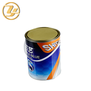 Fabricante de latas de línea <span class=keywords><strong>general</strong></span> 100mL 250ml 500ml 1000ml pequeña lata de metal redonda vacía con tapa de palanca - Product Image 2